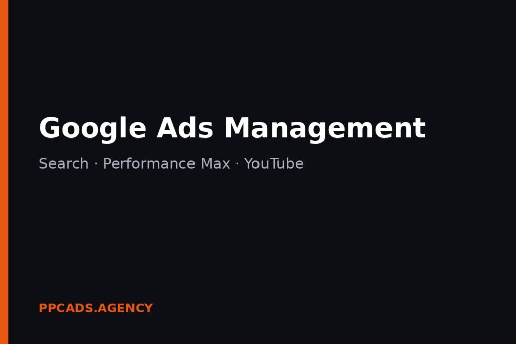 Google Ads Management